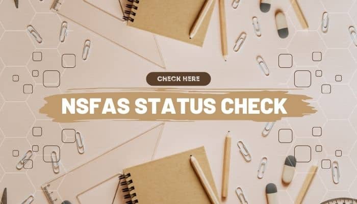 NSFAS Status Check