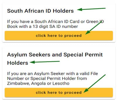 SASSA Application Online Using the SRD Website - Step 1