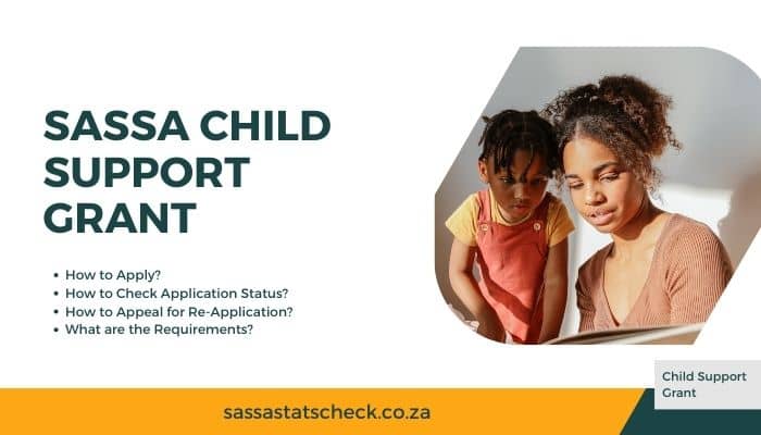 SASSA Child Support Grant