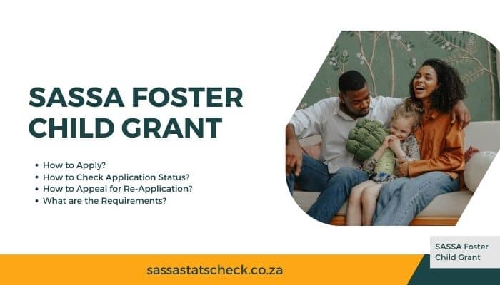 SASSA Foster Child Grant
