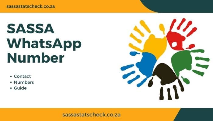 SASSA WhatsApp Number
