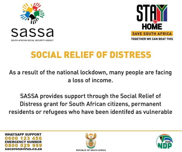 Social Relief of Distress Food Parcels